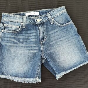 Joe's Jeans Blue Jean Shorts with Frayed Hem